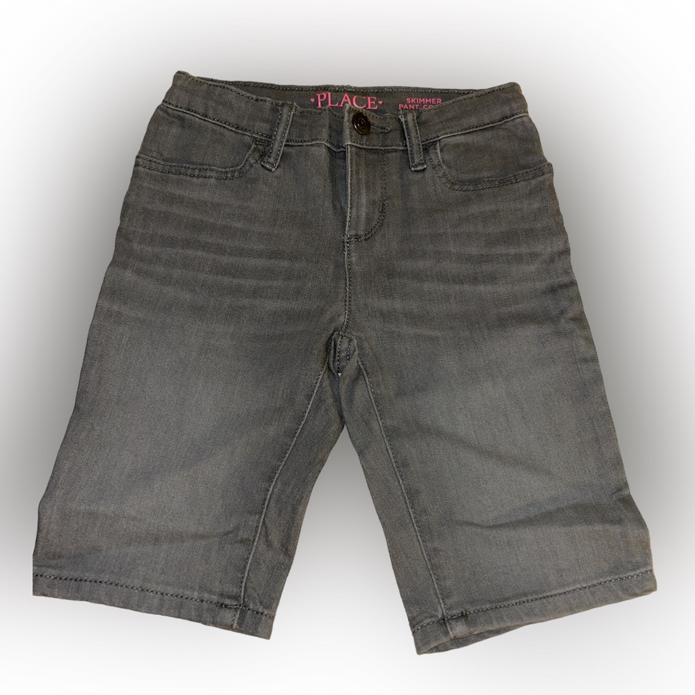Children’s Place “Gray Jean Shorts”